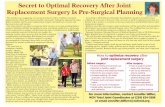 Secret to Optimal Recovery After Joint at NCH Physician ...