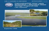 Caloosahatchee Area Lakes Restoration / Alternative Water ...