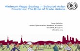Minimum Wage Setting in Selected Asian The Role of Trade ...