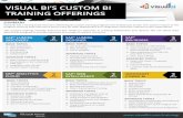 Visual BI Training Offering-brochure