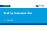 Testing campaign plan - southend.gov.uk