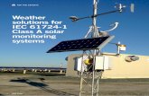 Weather solutions for IEC 61724-1 Class A solar monitoring ...