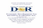 Economic Development Tax Incentives Evaluation Act