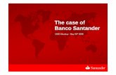 The case of Banco Santander
