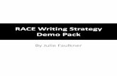 RACE Writing Strategy Demo Pack -