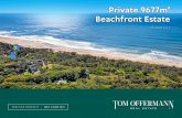 Private 9677m² Beachfront Estate - Offermann