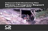Artisanal Gold Monitoring Pilot Phase I Progress Report