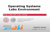 Operating Systems Labs Environment - d3s.mff.cuni.cz