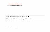 JD Edwards World Multi-Currency Guide - Oracle