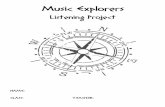 Music Explorers Booklet