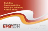 Sustainability through Building Automation