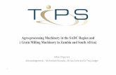 Agro-processing Machinery in the SADC Region and ( Grain ...