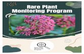 Rare Plant Monitoring Program - wiatri.net