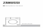 EN Washing Machine / User Manual - ZANUSSI