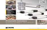 ISO Pneumatic Cylinder - P1D-T Tie Rod Series - Catalogue ...