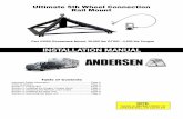 Andersen Trailer Hitches & Towing Installation Manual