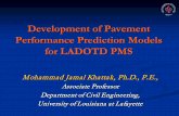 Development of Pavement Performance Prediction Models for ...