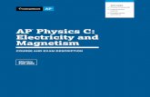 AP Physics C: Electricity and Magnetism