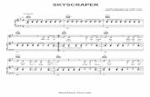 Skyscraper Sheet Music Demi Lovato - The Piano Notes