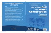 INTERNATIONAL SOIL AND WATER CONSERVATION …
