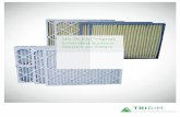 TRI-PLEAT™ Series Extended Surface Pleated Air Filters