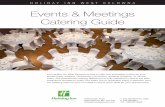 Events & Meetings Catering Guide - IHG