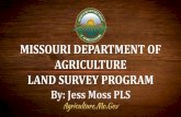 MIssouri Department of Agriculture Land Survey Program