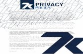 7k Privacy Policy