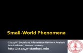 CS224W: Social and Information Network Analysis Jure ...