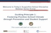 Fostering Positive School Climate through Prevention and ...