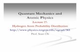 Quantum Mechanics and Atomic Physics