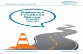 Highways Feedback Survey: Results Report