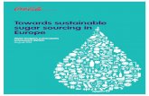Towards sustainable sugar sourcing in Europe