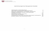 Lab Emergency Response Guide - EH&S