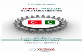 TURKEY - PAKISTAN ROUND TABLE MEETINGS - 1