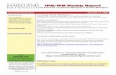 TPM/IPM WWeekly Report - UMD