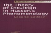 THE THEORY OF HUSSERL'S PHENOMENOLOGY - Archive