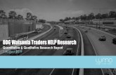 ODG Watsonia Traders NELP Research