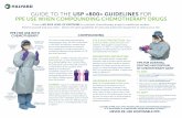 GUIDE TO THE USP  GUIDELINES FOR PPE USE WHEN ...