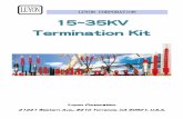 15~35KV Termination Kit