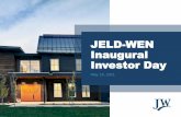 JELD-WEN Inaugural Investor Day