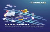 SAP S/4HANA services