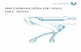 INFORMACIÓN DE USO DEL SPOT - Boston Dynamics