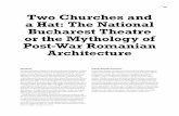 109 Two Churches and a Hat: The National Bucharest Theatre ...