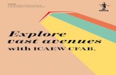 Explore vast avenues - ICAEW Careers