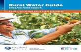Rural Water Guide - Coliban Water