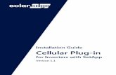 Cellular Plug-in Installation Guide - SolarEdge
