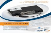 >ETM9440-1 & ETM9420-1 3G & 2G cellular serial modems