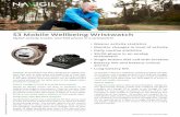 S3 Mobile Wellbeing Wristwatch - Navigil – Navigil