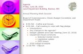 Agenda Friday, June 28, 2019 Land Department Building ...